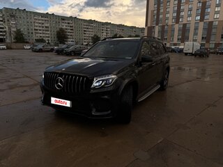 2017 Mercedes-Benz GLS 400 I (X166), чёрный, 2990000 рублей, вид 1