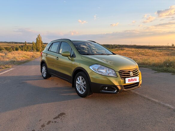 2014 Suzuki SX4 II (S-Cross), зелёный - вид 5