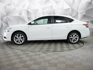 2015 Nissan Sentra VII (B17), белый, 1120000 рублей, вид 2