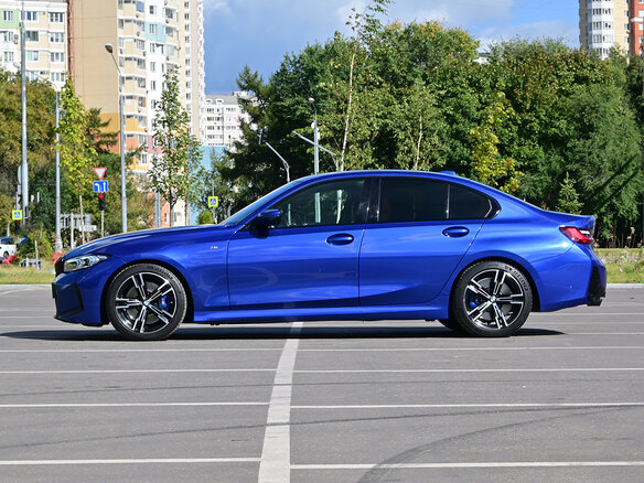 2023 BMW 3 серии 320i VII (G2x) Рестайлинг, голубой, 4450000 рублей - вид 7