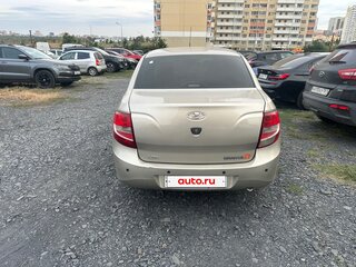 2013 Lada (ВАЗ) Granta I, бежевый, 380000 рублей, вид 4