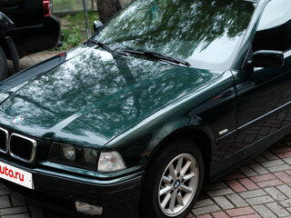 1998 BMW 3 серии 316i III (E36), зелёный, 590000 рублей, вид 2