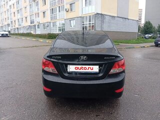 2012 Hyundai Solaris I, чёрный, 700000 рублей, вид 4
