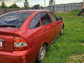 2008 Lada (ВАЗ) Priora I, красный, 230000 рублей, вид 1