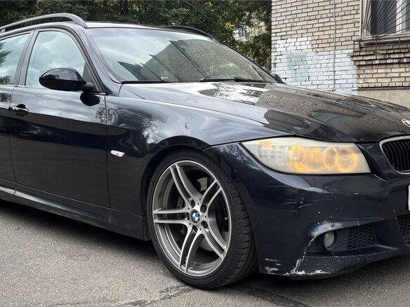 2006 BMW 3 серии 320d V (E90/E91/E92/E93), чёрный, 1200000 рублей - вид 6
