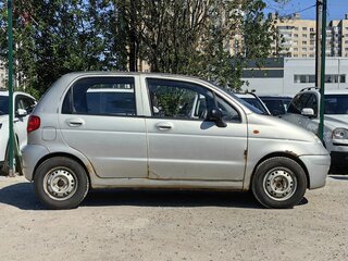 2008 Daewoo Matiz I Рестайлинг, серебристый, 109000 рублей, вид 4