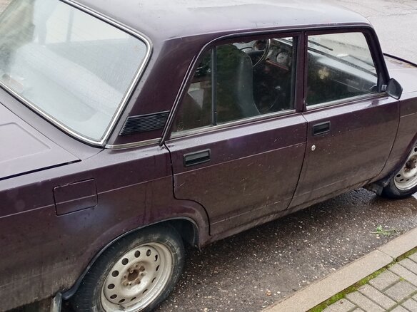 2010 Lada (ВАЗ) 2107, фиолетовый, 100000 рублей - вид 3