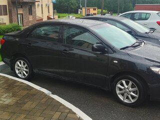 2008 Toyota Corolla X (E140, E150), чёрный, 650000 рублей, вид 5