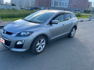 2011 Mazda CX-7 I Рестайлинг, серебристый, 970000 рублей, вид 1