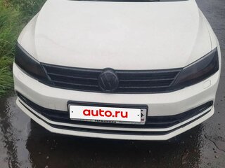 2015 Volkswagen Jetta VI Рестайлинг, белый, 1200000 рублей, вид 1