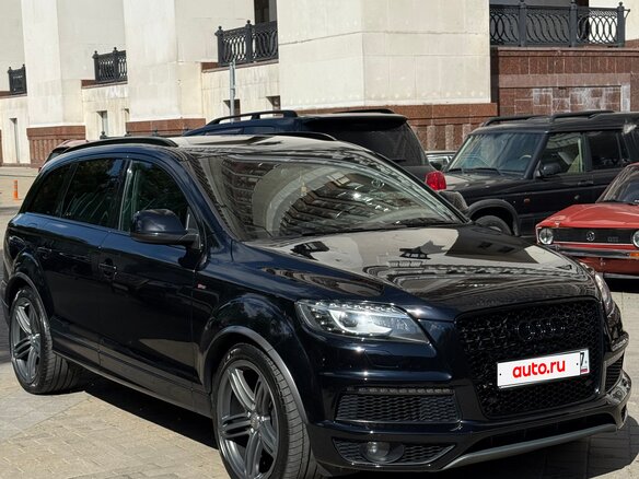 2012 Audi Q7 I (4L) Рестайлинг, чёрный, 2450000 рублей - вид 2