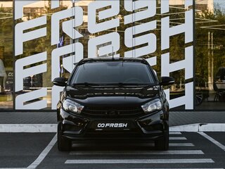 2021 Lada (ВАЗ) Vesta I, чёрный, 999000 рублей, вид 3