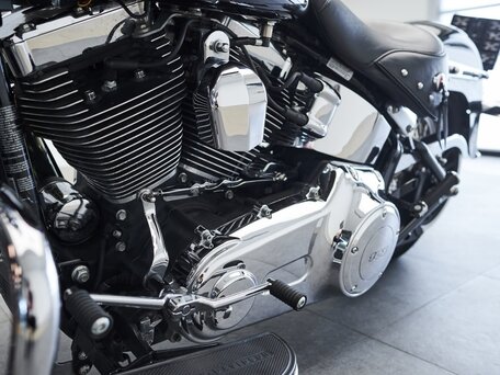 2016 Harley-Davidson Heritage, чёрный, 1350000 рублей, вид 4