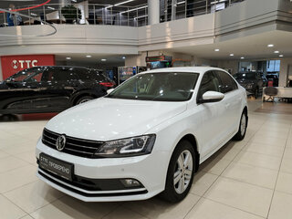 2015 Volkswagen Jetta VI Рестайлинг, белый, 1399000 рублей, вид 1