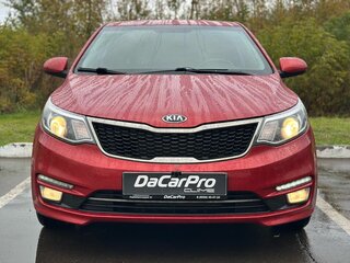 2016 Kia Rio III Рестайлинг, красный, 1130000 рублей, вид 3