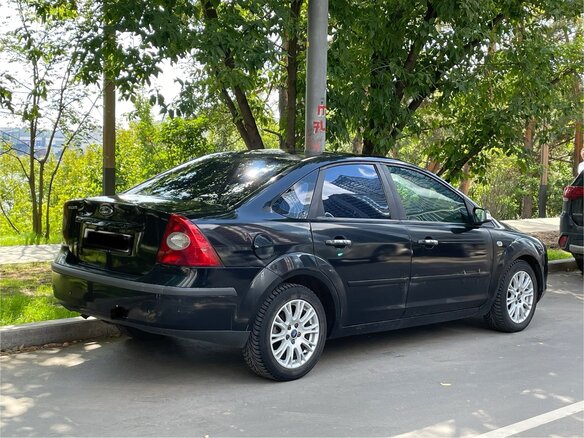 2007 Ford Focus II, чёрный, 295000 рублей - вид 4