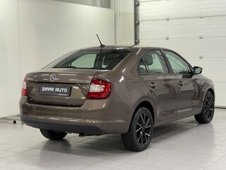 2017 Skoda Rapid I Рестайлинг, коричневый, 1159000 рублей, вид 4