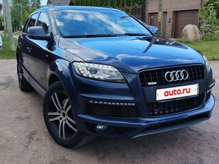 2013 Audi Q7 I (4L) Рестайлинг, синий, 2400000 рублей, вид 3