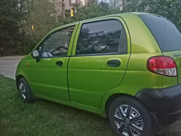 2013 Daewoo Matiz I Рестайлинг, зелёный, 320000 рублей - вид 3