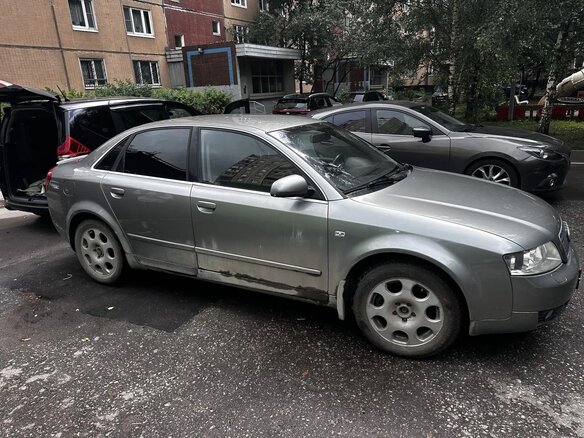 2002 Audi A4 II (B6), серый, 470000 рублей - вид 7