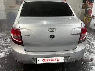 2017 Lada (ВАЗ) Granta I, серебристый, 460000 рублей, вид 4