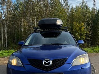 2007 Mazda 3 I (BK) Рестайлинг, синий, 750000 рублей, вид 2