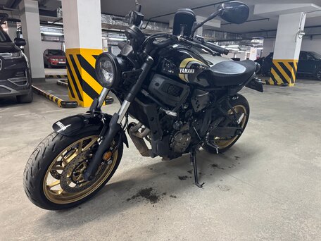 2023 Yamaha XSR700, чёрный, 819000 рублей, вид 4