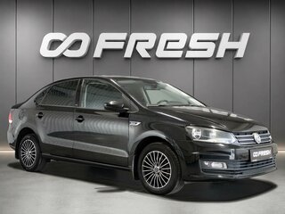 2016 Volkswagen Polo V Рестайлинг, чёрный, 1350000 рублей, вид 1
