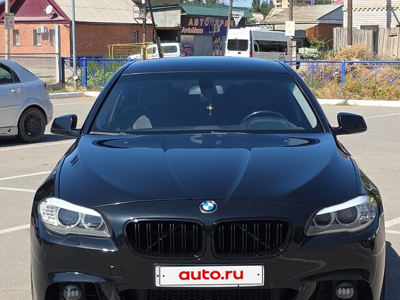 2013 BMW 5 серии 520i VI (F10/F11/F07), чёрный, 1540000 рублей - вид 2