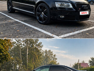 2005 Audi A8 II (D3) Рестайлинг, чёрный, 1300000 рублей, вид 4