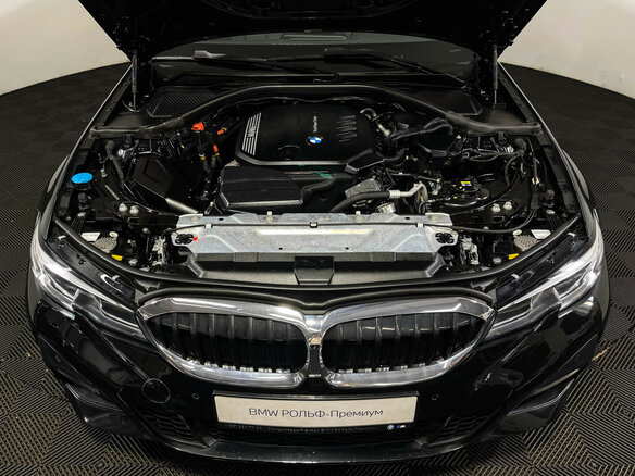 2021 BMW 3 серии 320d xDrive VII (G2x), чёрный, 3365010 рублей - вид 9