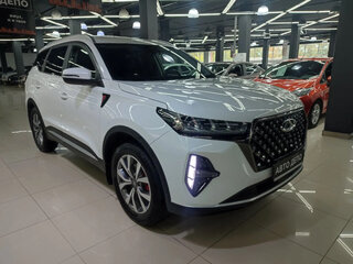 2024 Chery Tiggo 7 Pro Max I Рестайлинг, белый, 1869000 рублей, вид 3