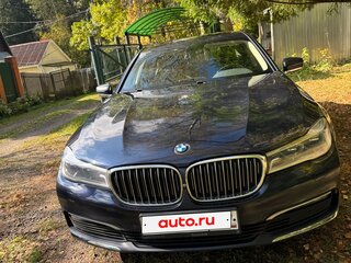 2017 BMW 7 серии Long 730Ld xDrive VI (G11/G12), синий, 4500000 рублей, вид 1