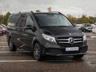 2022 Mercedes-Benz V-Класс Extra Long 300 d экстра длинный III (W447) Рестайлинг, чёрный, 6850000 рублей, вид 3