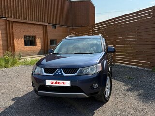 2007 Mitsubishi Outlander II, синий, 935000 рублей, вид 2
