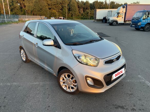 2012 Kia Picanto II, серебристый, 900000 рублей - вид 7