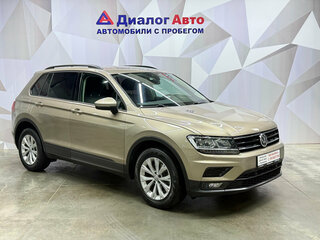 2020 Volkswagen Tiguan II, коричневый, 2460000 рублей, вид 3