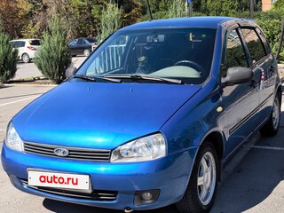 2007 Lada (ВАЗ) Kalina I, синий, 300000 рублей, вид 1