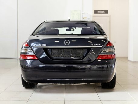 2008 Mercedes-Benz S-Класс 550 V (W221), синий, 1000000 рублей, вид 5