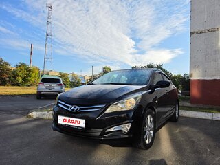 2015 Hyundai Solaris I Рестайлинг, чёрный, 1130000 рублей, вид 1