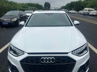 2022 Audi A4 35 TFSI Long V (B9) Рестайлинг, белый, 1870000 рублей, вид 2