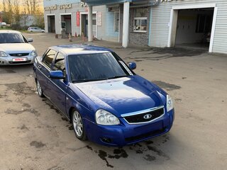 2008 Lada (ВАЗ) Priora I, синий, 240000 рублей, вид 3