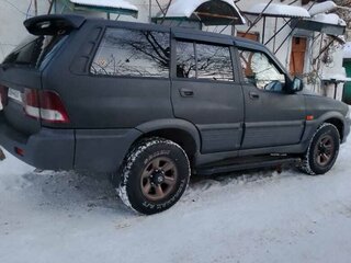 2001 SsangYong Musso I Рестайлинг, чёрный, 800000 рублей, вид 5