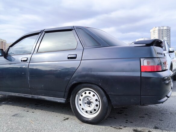 2004 Lada (ВАЗ) 2110, чёрный, 200000 рублей - вид 6