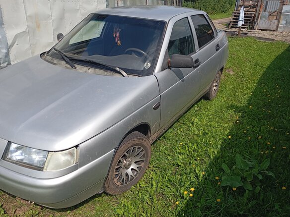 2007 Lada (ВАЗ) 2110, серебристый