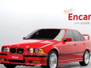 1996 BMW 3 серии 323i III (E36), красный, 2600000 рублей, вид 1