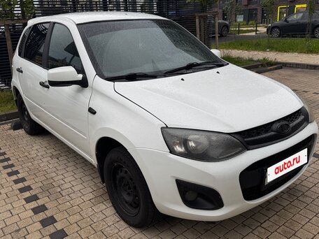 2013 Lada (ВАЗ) Kalina II, белый, 300000 рублей, вид 3