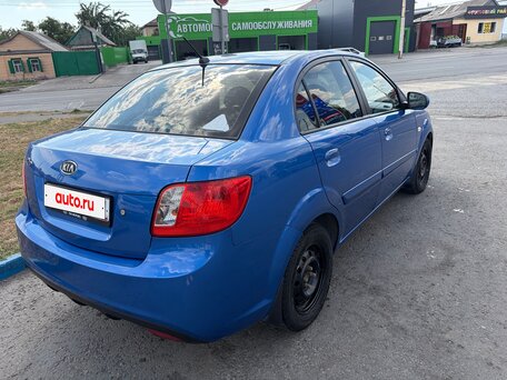 2011 Kia Rio II Рестайлинг, синий, 520000 рублей, вид 3