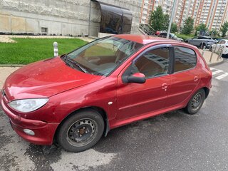 2007 Peugeot 206, красный, 350000 рублей, вид 3