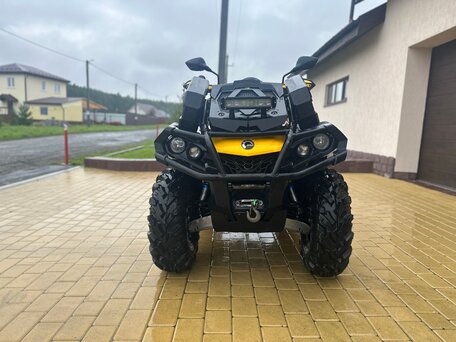 2014 BRP Can-Am Outlander 650, жёлтый, 950000 рублей, вид 3